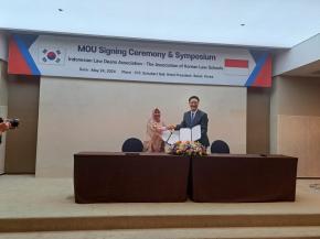MOU Signing Ceremony & Symposium FH UBB dengan Korean Law Schools
